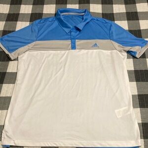 Mens adidias golf polo white size XL